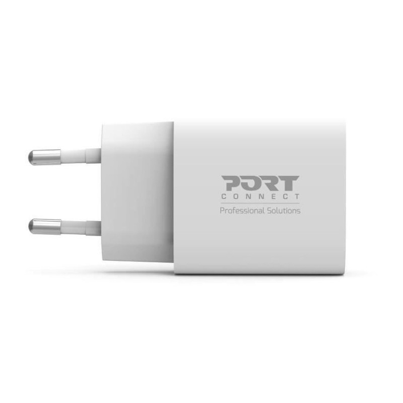Chargeur secteur de poche USB-C - PORT DESIGNS - 900031EU - 20 W Power