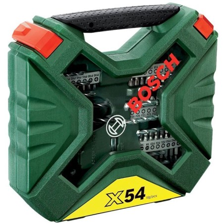 Coffret de perçage et vissage BOSCH X-Line 54 pieces