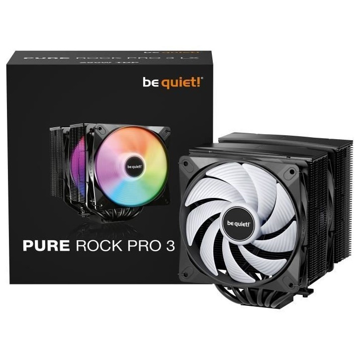 BE QUIET! - Pure Rock Pro 3 LX - Ventirad CPU - BK043 - Black