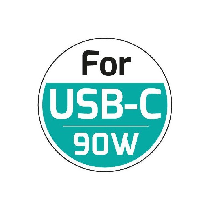 Alimentation PC - PORT Designs - 90 W - USB-C Alimentation PC - PORT Designs - 90 W - USB-C