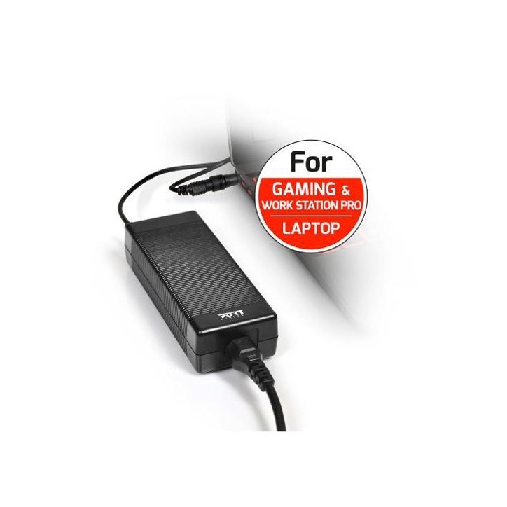 Adaptateur secteur - PORT DESIGNS - 900103 - CA 100-240 V - 150 W - Chargeur PC portable Adaptateur secteur - PORT DESIGNS - 900103 - CA 100-240 V - 150 W - Chargeur PC portable
