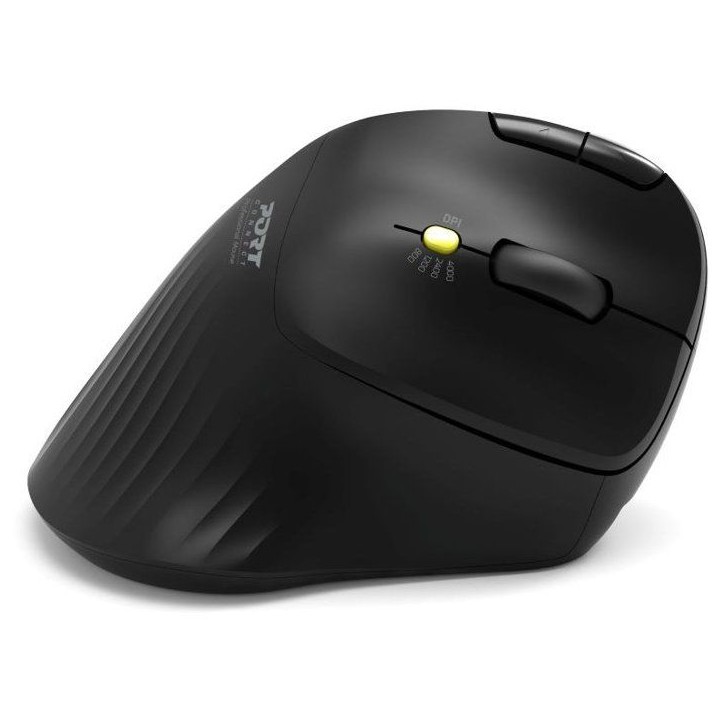 Souris sans fil - PORT Designs - 900719 TRACKBALL ERGO - Bluetooth & 2.4 GHz - Rechargeable - Noir Souris sans fil - PORT Designs - 900719 TRACKBALL ERGO - Bluetooth & 2.4 GHz - Rechargeable - Noir