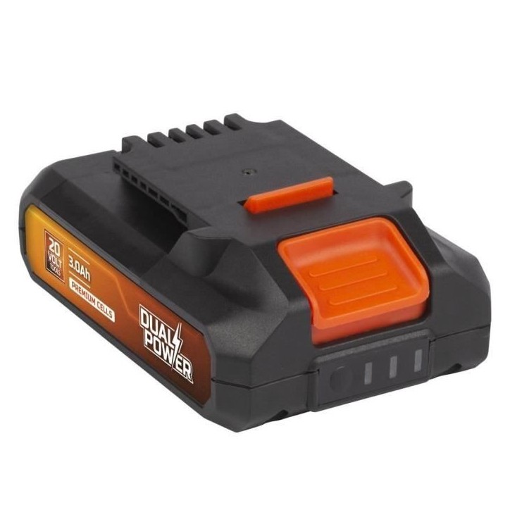 Batterie Dual Power POWDP9023 - pour Outils de Bricolage sans Fil de 20 V - LED d'Indication de Puissance - Plateforme de Batter