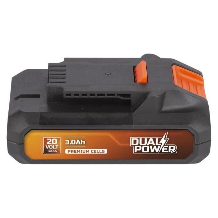 Batterie Dual Power POWDP9023 - pour Outils de Bricolage sans Fil de 20 V - LED d'Indication de Puissance - Plateforme de Batter