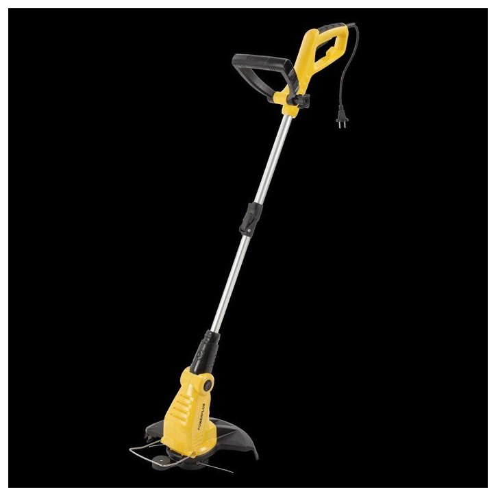 Coupe-bordure - POWERPLUS - 450 W - Ø 300 mm - Tete inclinable - Perche télescopique Coupe-bordure - POWERPLUS - 450 W - Ø 300 mm - Tete inclinable - Perche télescopique