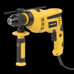 Perceuse a percussion - POWERPLUS - 1050 W - 48 000 coups / min - Perce bois / acier / béton
