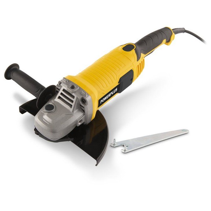Meuleuse d'angle - POWERPLUS - POWX0606 - 2400 W - Disque de ponçage Ø 230 mm - Poignée auxiliaire réglable Meuleuse d'angle - POWERPLUS - POWX0606 - 2400 W - Disque de ponçage Ø 230 mm - Poignée auxiliaire réglable