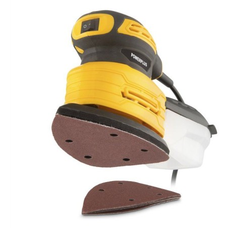 Ponceuse a main - POWERPLUS - POWDP50200 - 180 W - Pour gaucher et dro