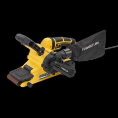 Ponceuse a bande - POWERPLUS - POWX0461 - 900 W - Large bande abrasive