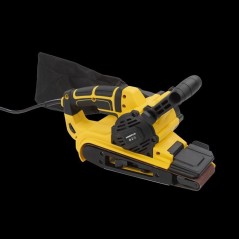 Ponceuse a bande - POWERPLUS - POWX0461 - 900 W - Large bande abrasive