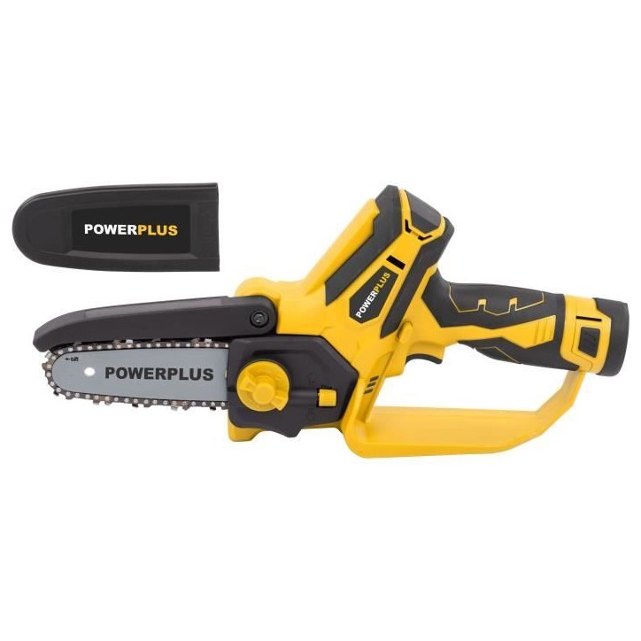Mini tronçonneuse sans fil POWERPLUS POWXG1045 - 12V - 10cm - 2x batteries 2Ah inclues Mini tronçonneuse sans fil POWERPLUS POWXG1045 - 12V - 10cm - 2x batteries 2Ah inclues