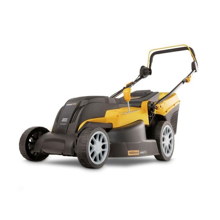 Tondeuse Gazon Électrique POWERPLUS POWXG6281 - 2000W, 420mm Ø, Ramassage, Mulching, Éjection Arriere Tondeuse Gazon Électrique POWERPLUS POWXG6281 - 2000W, 420mm Ø, Ramassage, Mulching, Éjection Arriere