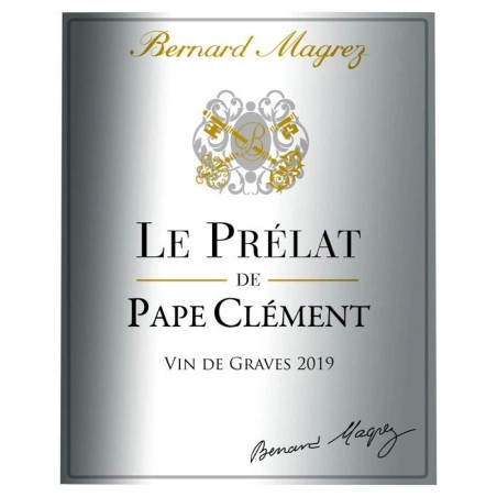 Le Prélat de Pape Clément 2019 Graves - Vin rouge de Bordeaux