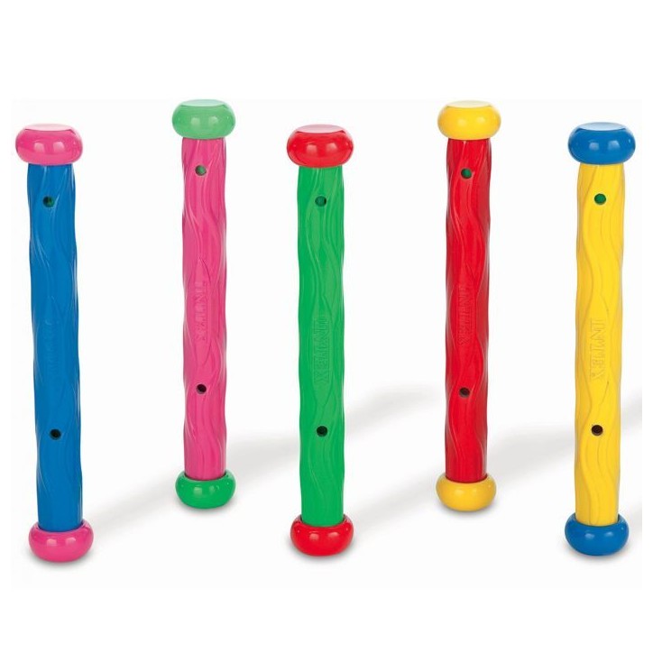 Jeux bâtons de Piscine - Intex - Lot de 5 couleurs - Souple - Mixte - A partir de 6 ans Jeux bâtons de Piscine - Intex - Lot de 5 couleurs - Souple - Mixte - A partir de 6 ans