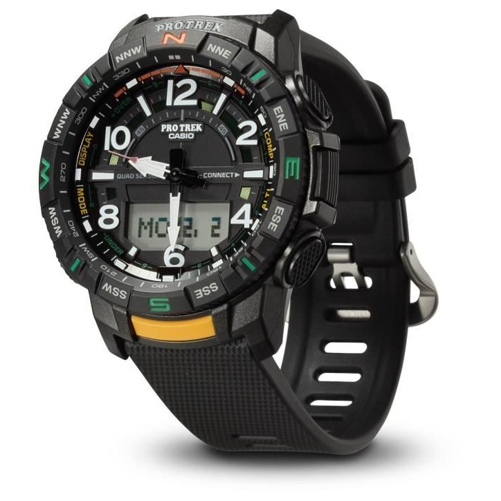 Horloge - PRO TREK - PRT-B50-1ER - Noir - Étanchéité 20 Atm - Autonomie 1 mois Horloge - PRO TREK - PRT-B50-1ER - Noir - Étanchéité 20 Atm - Autonomie 1 mois