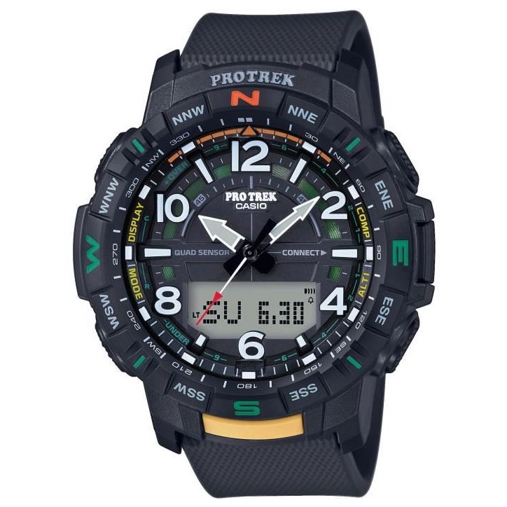 Horloge - PRO TREK - PRT-B50-1ER - Noir - Étanchéité 20 Atm - Autonomie 1 mois Horloge - PRO TREK - PRT-B50-1ER - Noir - Étanchéité 20 Atm - Autonomie 1 mois