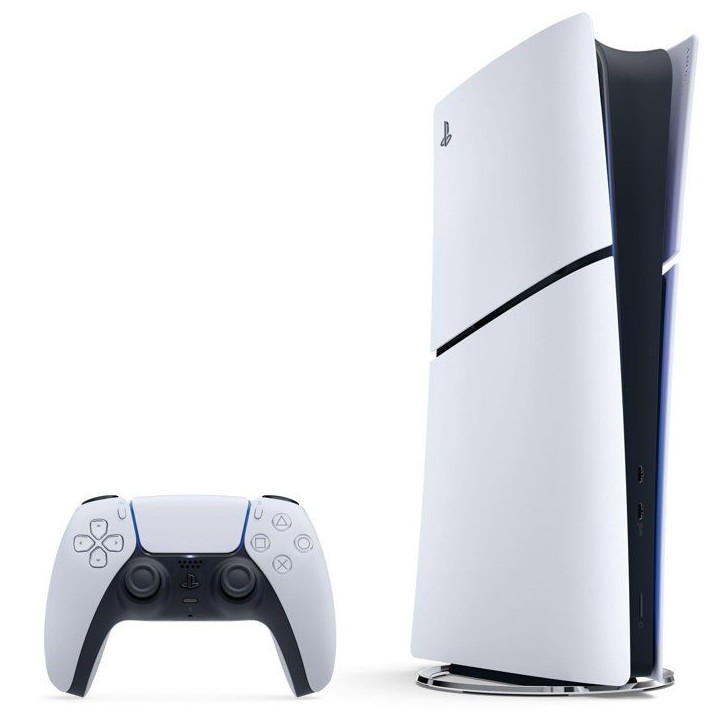 Pack PS5 Digitale (sans lecteur CD) : Console PlayStation 5 (Modele Slim) + Fortnite Flowering Chaos