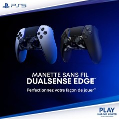 Manette sans fil DualSense Edge™ - Midnight Black I PS5 et PC