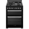 LA GERMANIA SM61DFN Cuisiniere 2 Fours Noire