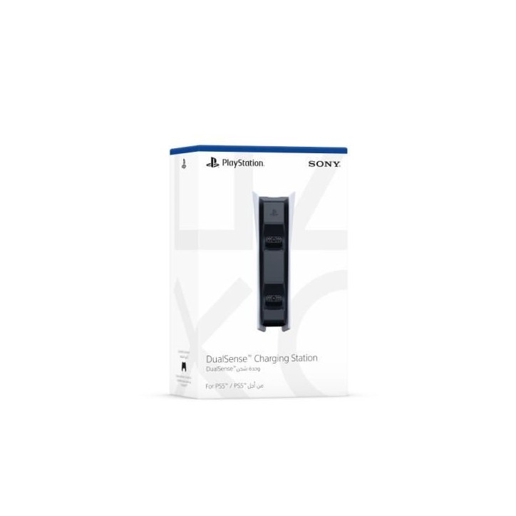 Station de Rechargement pour DualSense PS5 Blanche/White - Chargeur de Manette - PlayStation officiel