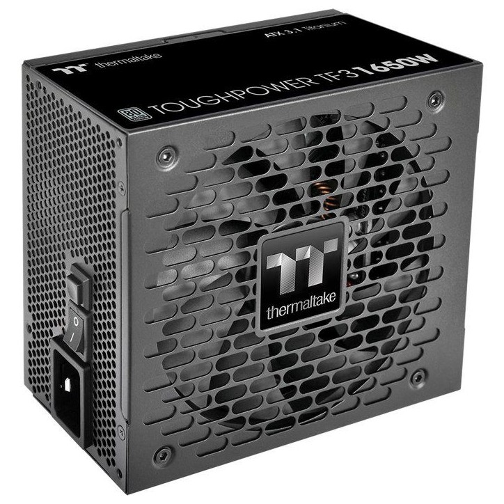 THERMALTAKE - Toughpower TF3 1650W - Alimentation PC - 80Plus Titanium - Modulaire - 1650 W - Noir THERMALTAKE - Toughpower TF3 1650W - Alimentation PC - 80Plus Titanium - Modulaire - 1650 W - Noir