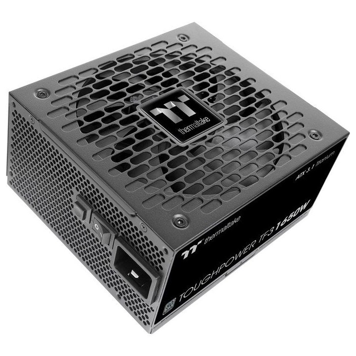 THERMALTAKE - Toughpower TF3 1650W - Alimentation PC - 80Plus Titanium - Modulaire - 1650 W - Noir THERMALTAKE - Toughpower TF3 1650W - Alimentation PC - 80Plus Titanium - Modulaire - 1650 W - Noir