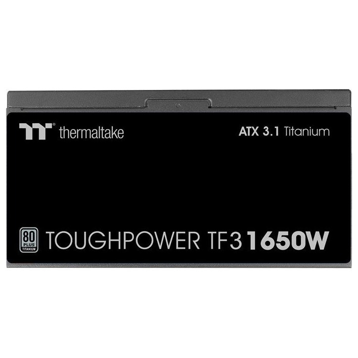 THERMALTAKE - Toughpower TF3 1650W - Alimentation PC - 80Plus Titanium - Modulaire - 1650 W - Noir THERMALTAKE - Toughpower TF3 1650W - Alimentation PC - 80Plus Titanium - Modulaire - 1650 W - Noir