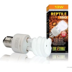 Ampoule fluocompacte UVB pour terrarium - EXO TERRA - Reptile UVB 150 - Climat désertique 13W