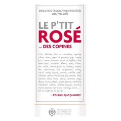 Le P'tit Rosé des Copines - Méditerranée - Vin rosé