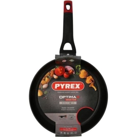 Poele - PYREX - 1455019 - En aluminium forgé - Antiadhésif - 28 cm -