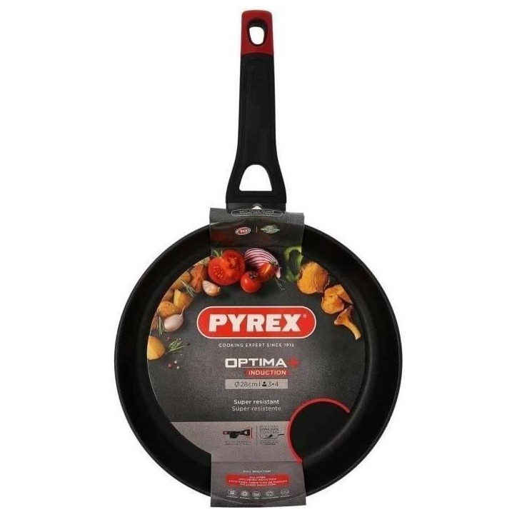 Poele - PYREX - 1455019 - En aluminium forgé - Antiadhésif - 28 cm - Sans PFAS Poele - PYREX - 1455019 - En aluminium forgé - Antiadhésif - 28 cm - Sans PFAS