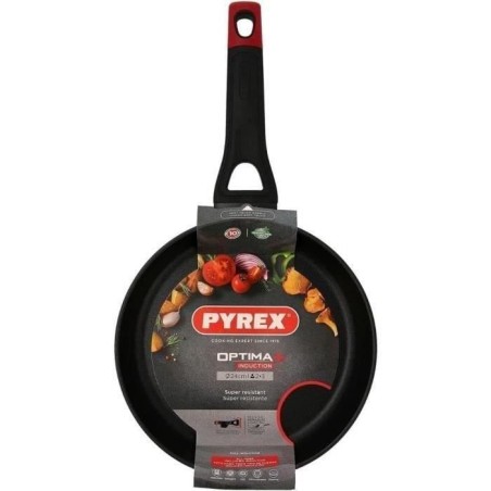 Poele - PYREX - 1455017 - En aluminium forgé - Antiadhésif - 24 cm -