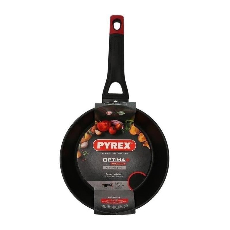 Poele profonde - PYREX - 1455025 - En aluminium forgé - Antiadhésif