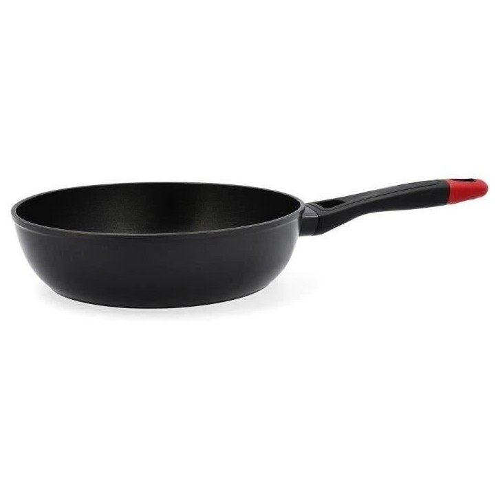 Poele profonde - PYREX - 1455025 - En aluminium forgé - Antiadhésif - 24 cm - Sans PFAS Poele profonde - PYREX - 1455025 - En aluminium forgé - Antiadhésif - 24 cm - Sans PFAS