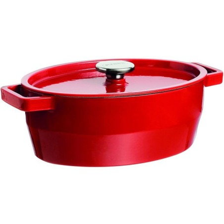 Cocotte ovale - PYREX - Slow Cook - 29 cm - Rouge