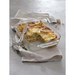 Plat a four rectangulaire - PYREX - Let's Share - 35 x 23 cm - Verre
