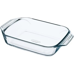 Plat a four rectangulaire - PYREX - Let's Share - 27 x 17 cm - Verre
