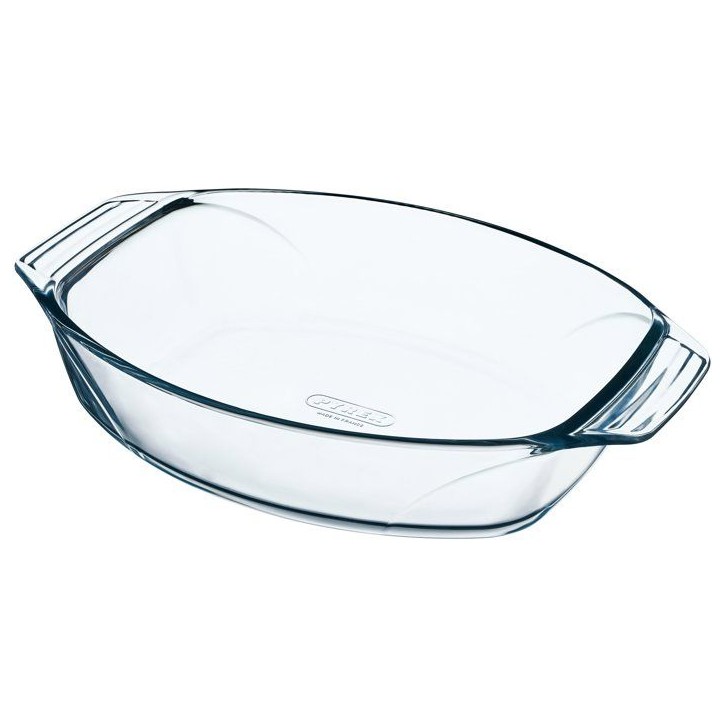 Plat a four ovale - PYREX - Let's Share - 35 x 24 cm - Verre Plat a four ovale - PYREX - Let's Share - 35 x 24 cm - Verre