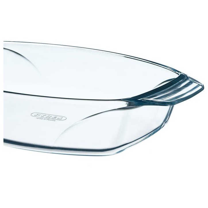 Plat a four ovale - PYREX - Let's Share - 35 x 24 cm - Verre Plat a four ovale - PYREX - Let's Share - 35 x 24 cm - Verre