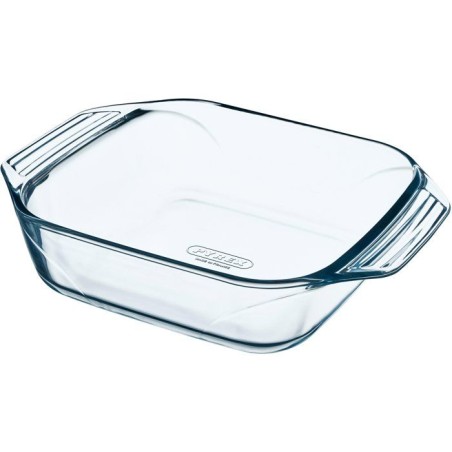 Plat a four carré - PYREX - Let's Share - 29 x 23 cm - Verre