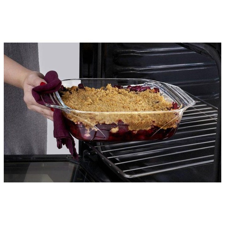 Plat a four carré - PYREX - Let's Share - 29 x 23 cm - Verre Plat a four carré - PYREX - Let's Share - 29 x 23 cm - Verre
