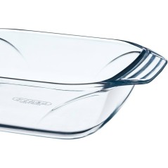 Plat a four carré - PYREX - Let's Share - 29 x 23 cm - Verre