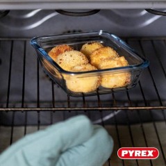 Lot de 2 boîtes de conservation carrées - PYREX - COOK & GO - Hermé