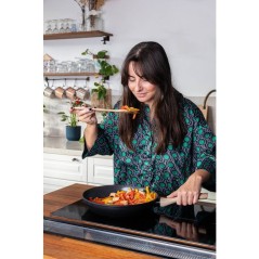 Poele - PYREX - Cook & Care - 24 cm - Anti-adhérent - Induction - San