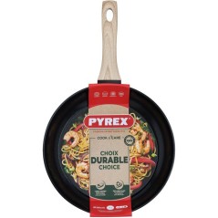 Poele - PYREX - Cook & Care - 28 cm - Anti-adhérent - Induction - San
