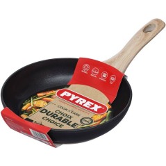 Poele - PYREX - Cook & Care - 20 cm - Anti-adhérent - Induction - San