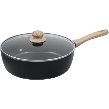 Sauteuse avec couvercle - PYREX - Cook & Care - 28 cm - Anti-adhérent - Induction - Sans PFAS