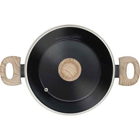 Faitout avec couvercle - PYREX - Cook & Care - 24 cm - Anti-adhérent