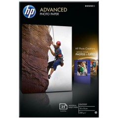 Papier photo HP Advanced brillant sans bordure - 25 feuilles/10 x 15 c
