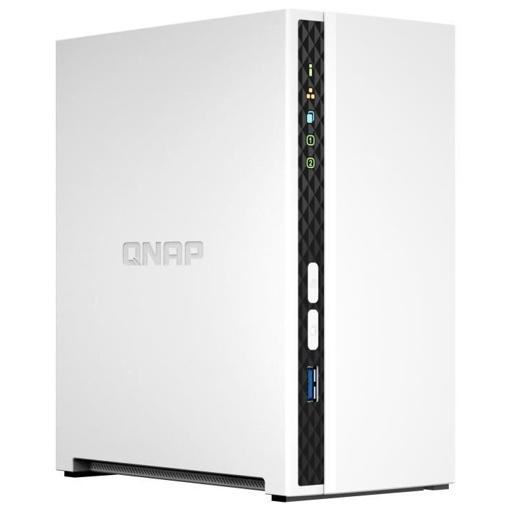 Server NAS - QNAP - TS-233 - 2 baies - 2 Go Server NAS - QNAP - TS-233 - 2 baies - 2 Go